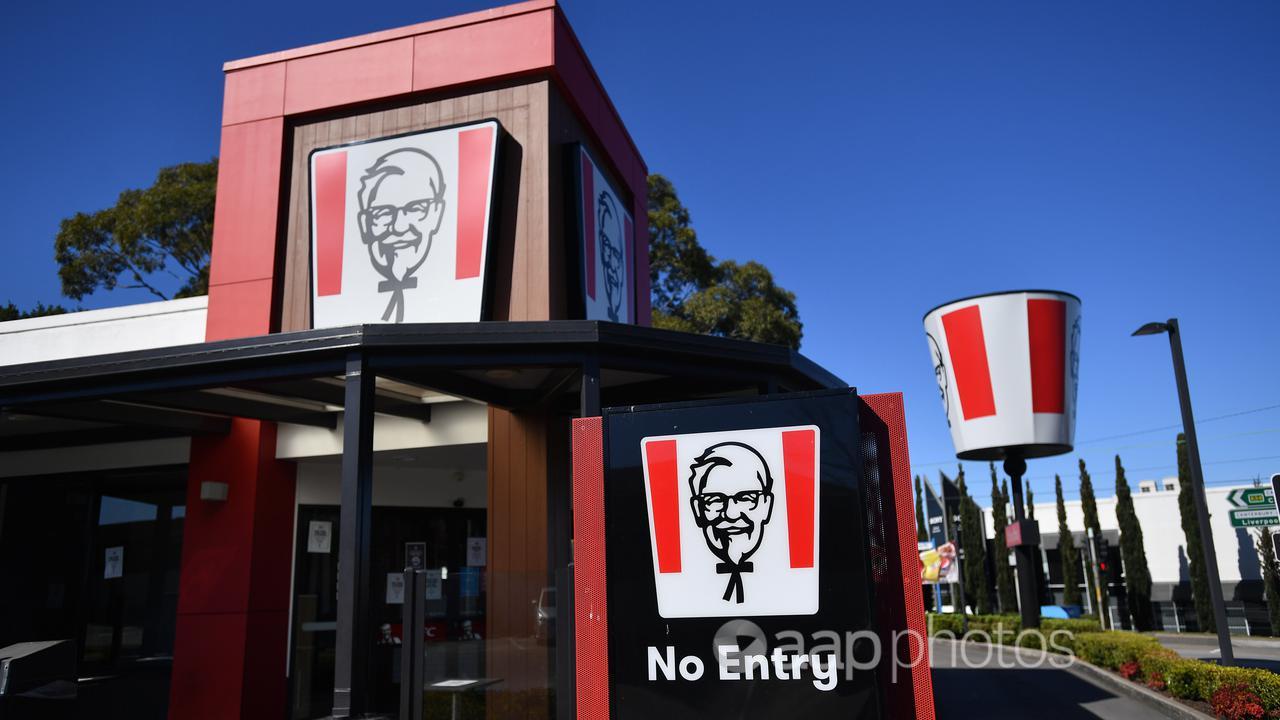 A KFC restaurant at Punchbowl, Sydney
